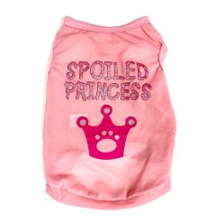 Ärmlös skjorta Spoiled Princess Pink | Storlek: M