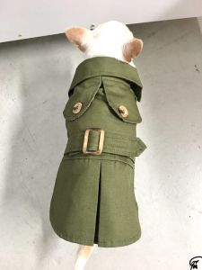 Trenchcoat Rauff Loren | Grönt, bergigt | Storlekar: S-L