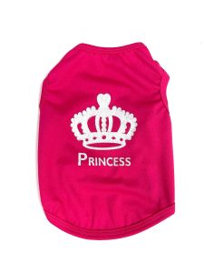 Ärmlös skjorta Princess Shine Pink | Storlek: L