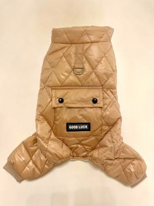 Jumpsuit GoodLuck Toffee | Varm plyschoverall | Storlekar: M, XL-XXL