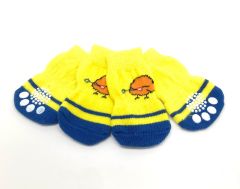 Bromsstrumpor Yellow Bird | Storlek - L | 4 strumpor