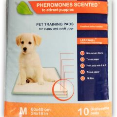 Valp pads med feromon | M-storlek 60 cm x 40 cm