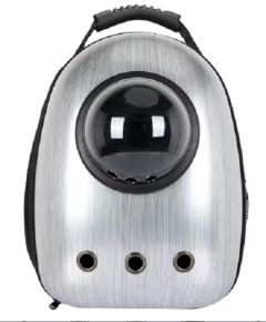 Hundbärarryggsäck Silver