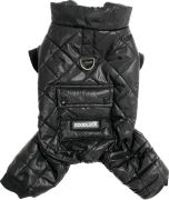 Overall GoodLuck Black | Varm plyschoverall | Storlekar: M, XL-XXL