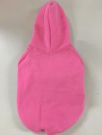 Hoodie Vanlig rosa | College material | Storlek: S