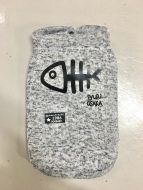 Halit Fish Bone Fleece - Stickad, Grå | Storlekar: S-XL