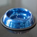Matskål Metallic Blue 22cm