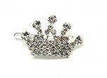 White Diamond Crown | Hårprydnad Klämfästning