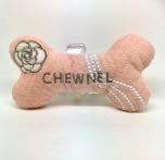 Hundleksak | Plyschleksak för hund | Chewnel Bone Rosa | Luxury Toys