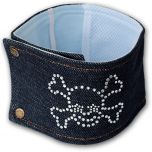 Hanhundsskydd, Markeringsskydd för Hunden, Diamond Skull Jeans, DiivaDog