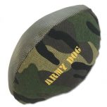 Hundleksak | Mjukleksak för Hunden | Army Dog Camo American Football | Leksak Med Ljud