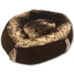 Hundbädd | Kattbädd | Luxury Chocolate Brown Bädd | Hundsäng | Kattsäng