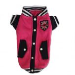 Hundkläder | Sporty Dog Jacka för Hunden | Pink Basketball Jacket