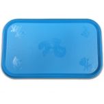 Rubber Blue Underlägg med Kanter