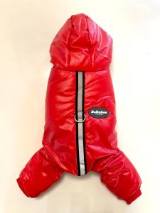 Overall Reflex Röd | Varm plyschoverall | Storlekar: S-XL