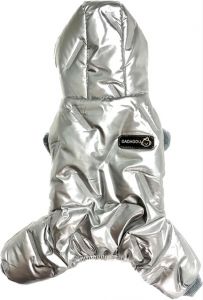 Jumpsuit Shine Silver | Varm plyschoverall | Storlekar: S-XXL