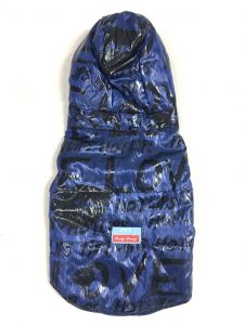 Lättväst med huva | Love Blue| Storlek: S