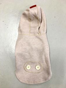 Rib Hoodie | Beige | Storlekar: S-XL