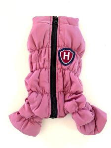 Overall Haulister Rosa | Varm plyschoverall | Storlek: XXL