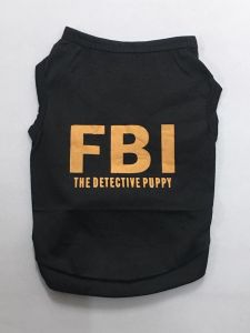Ärmlös skjorta FBI | Black | Storlekar: S-L