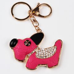 Charm Nyckel Smycke PinkHund DiivaDog