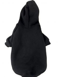 Hoodie Regular Black | College material | Storlek: XS