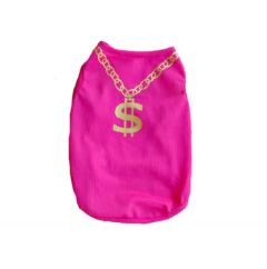 Ärmlös skjorta Money Girl | Rosa | Storlekar: XS-L