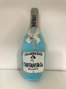 Hundleksaker | Sniffany & Co. Champagneflaska | Lyxiga leksaker