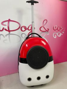 Hundbärväska med draghandtag Bobble Moon | Hundflygväska