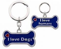 I love dogs - Nyckelring & Charmsmycke