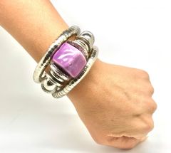 Spektakulärt armband för kvinnor | Violet Stone