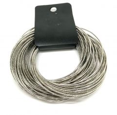 Armbandsset för kvinnor 60 delar | Silver | Fri från nickel