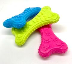 Knoge leksak ben | naturgummi | 3 färger