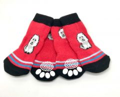 Bromsstrumpor Red Dog | Långärmade strumpor | Storlekar: L-XL | 4 strumpor