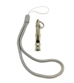 Hundvissla med armband | Supersonic Whistle | Justerbart medvetande | 5,5 cm