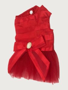 Festklänning Doggie-In-Red | Storlek: S