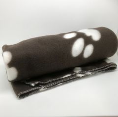 Snooze filt | Fleecefilt Brun Big Paw