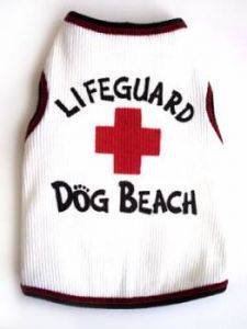 Hund Kläder | Hund T-shirt | Tank-Top Lifeguard Tank
