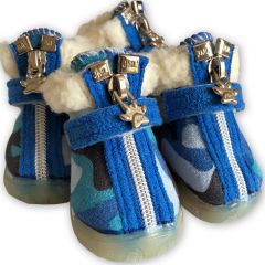 Hund Skyddskor Nordic Winter Blue | DiivaDog.se