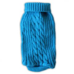 Hundens Stickad Tröja French Blue