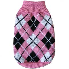 Stickad Hundtröja MurrBerry Classic Pink