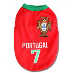 Hundens Match och Sport T-Shirt Portugal 