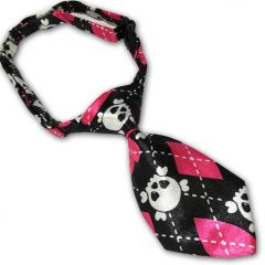 Hundslips, Kattslips Pink Skull