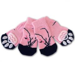 Hundstrumpor Cherry Blossom Tree | Hundsockor, Halkfria hund strumpor 