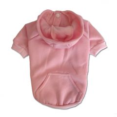 Hund Kläder | Hoodie for hunden | Basic Pink Hoodie | Hundens Hoodie