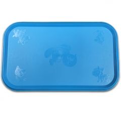 Rubber Blue Underlägg med Kanter