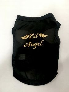 Ärmlös skjorta LiL Angel Black | Storlekar: XS-M