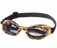 Hund Skyddsglasögon | Solglasögon Doggles Leopard Print Mirror|DiivaDog.se