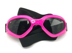Goggles för hunden Pink tryck | Storlek: M
